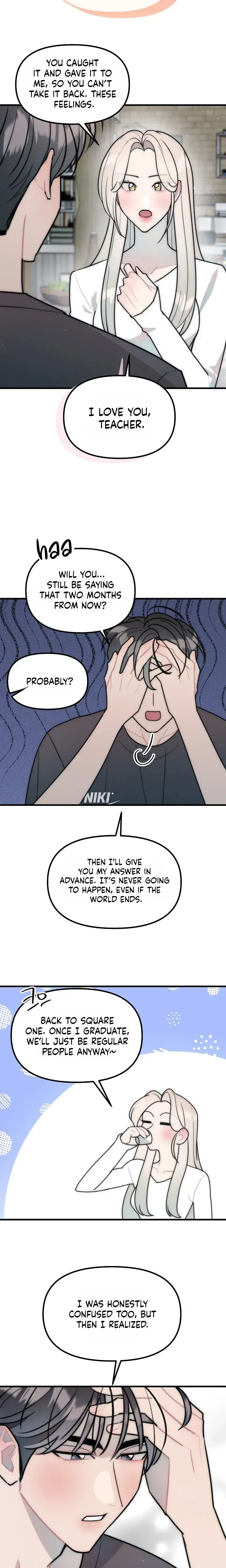 Trapped With My Teacher Chapter 32 - Page 3