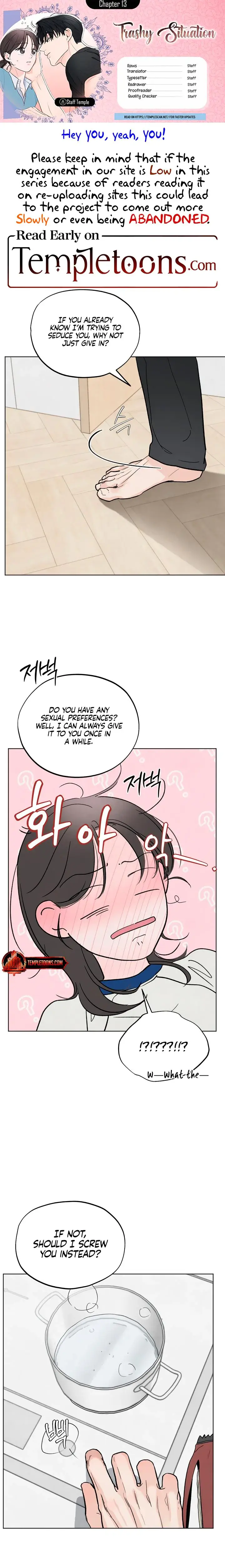 Trashy Situation Chapter 13 - Page 1