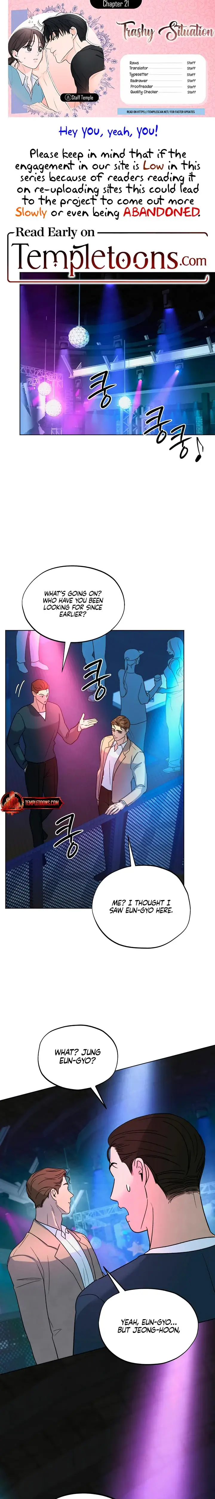 Trashy Situation Chapter 21 - Page 1