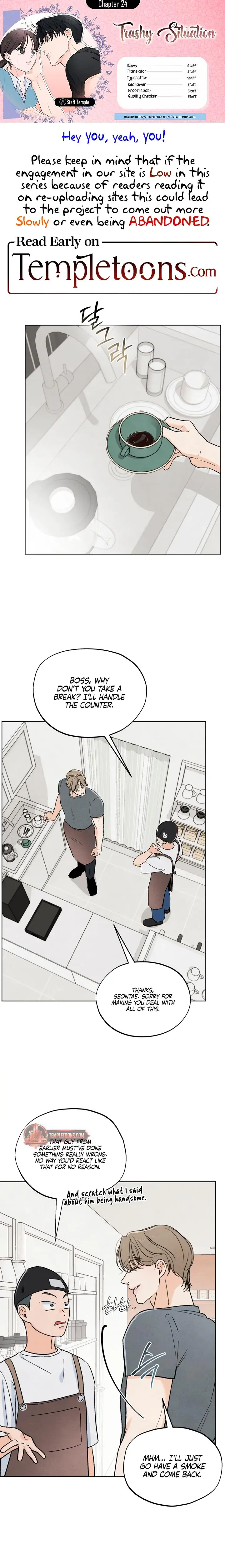 Trashy Situation Chapter 24 - Page 1