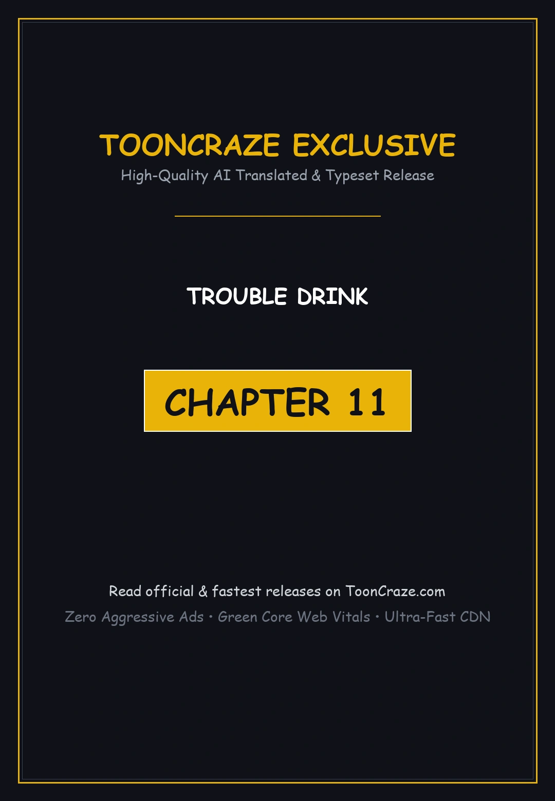 Trouble Drink Chapter 11 - Page 1