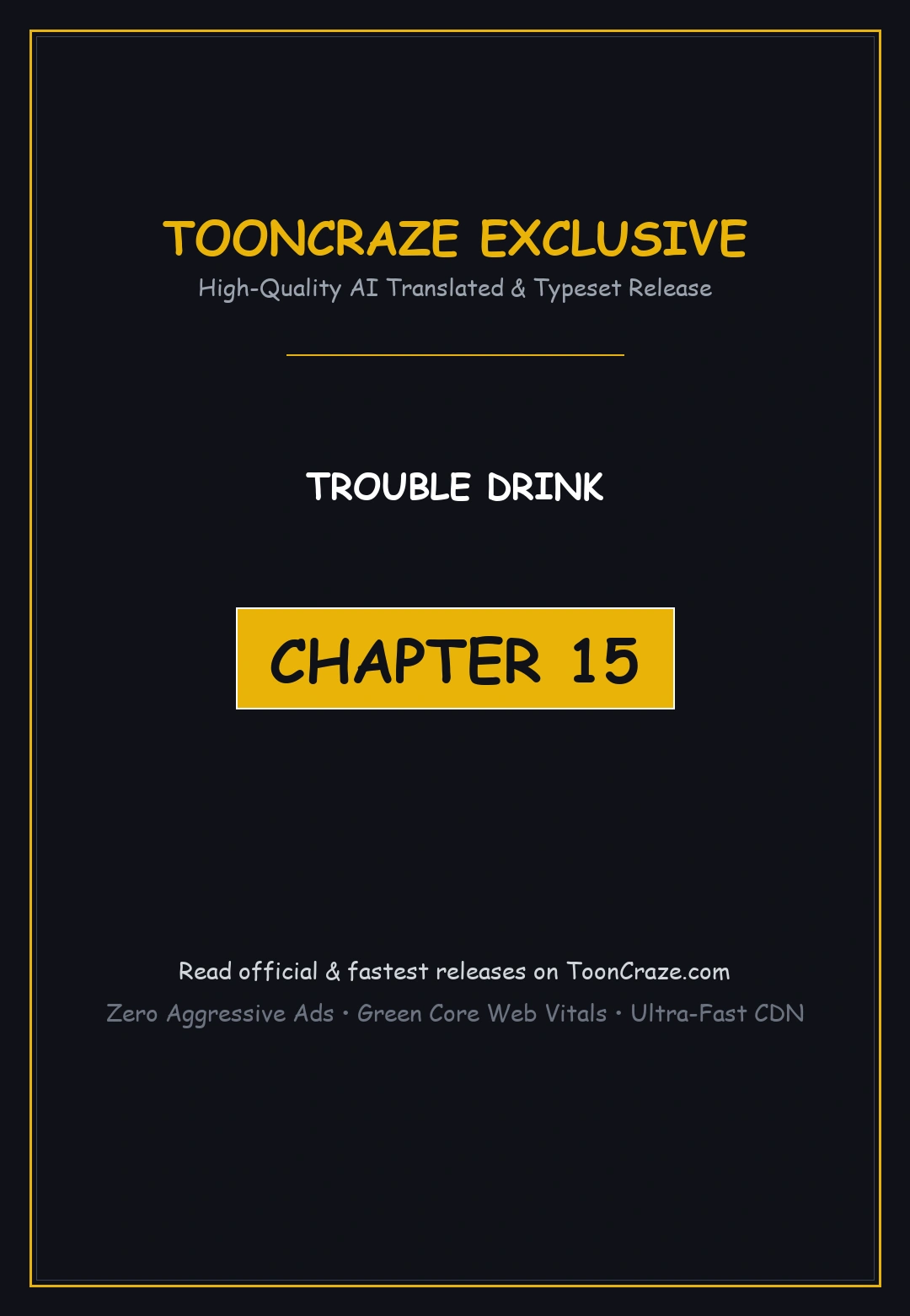 Trouble Drink Chapter 15 - Page 1