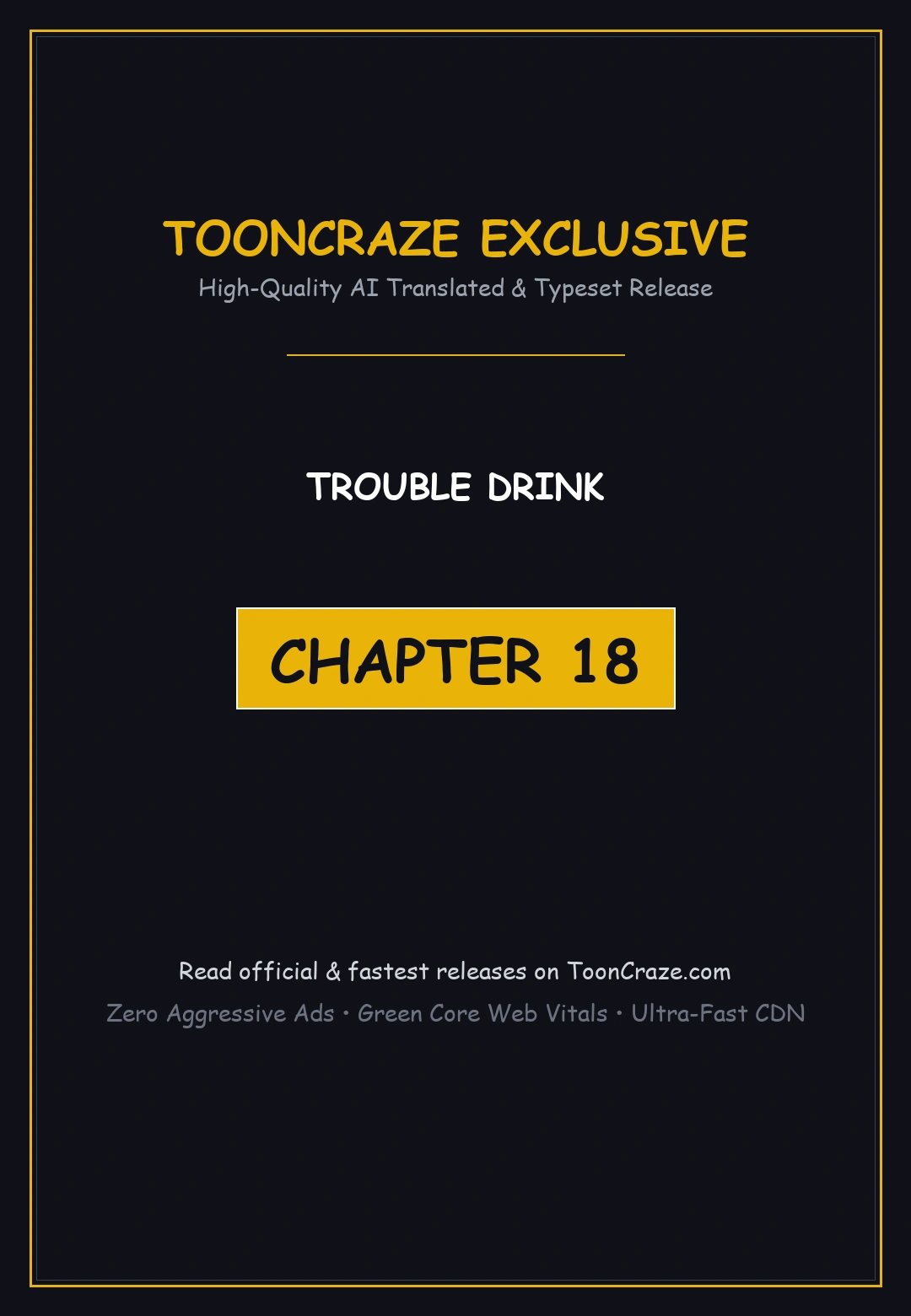 Trouble Drink Chapter 18 - Page 1