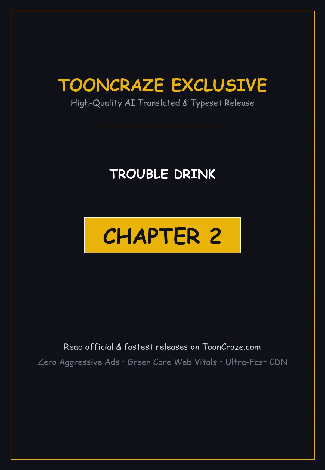 Trouble Drink Chapter 2 - Page 1