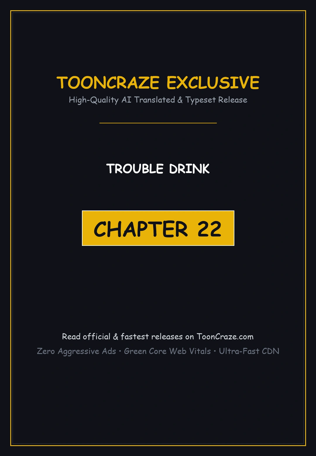 Trouble Drink Chapter 22 - Page 1