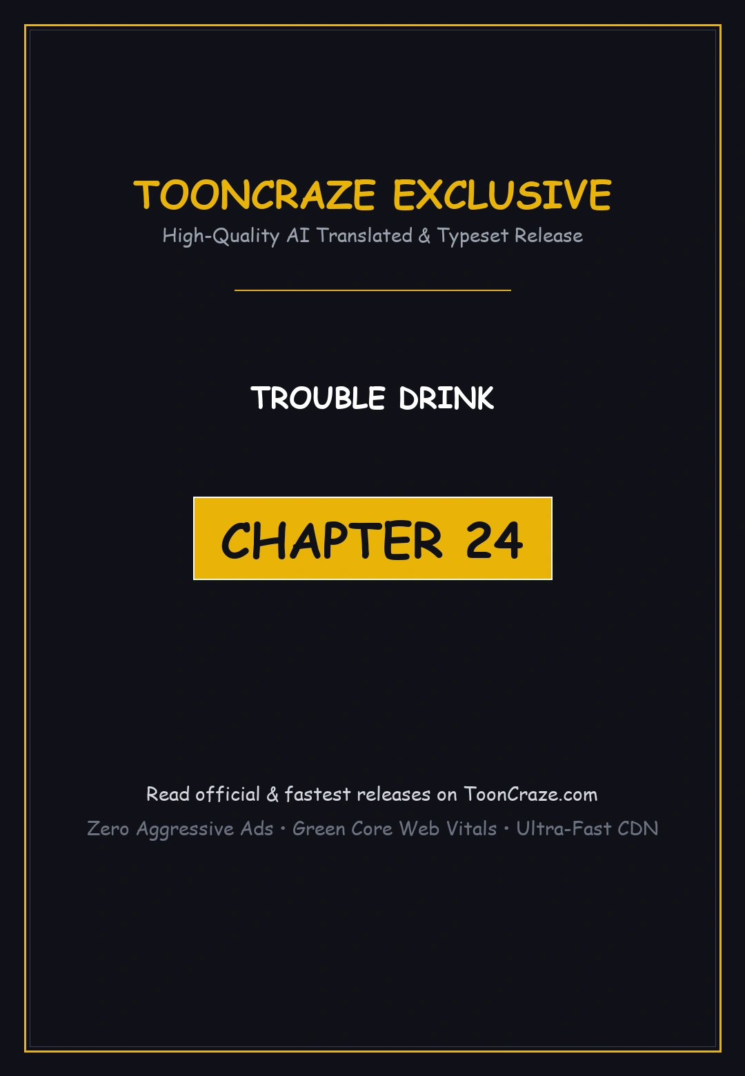 Trouble Drink Chapter 24 - Page 1