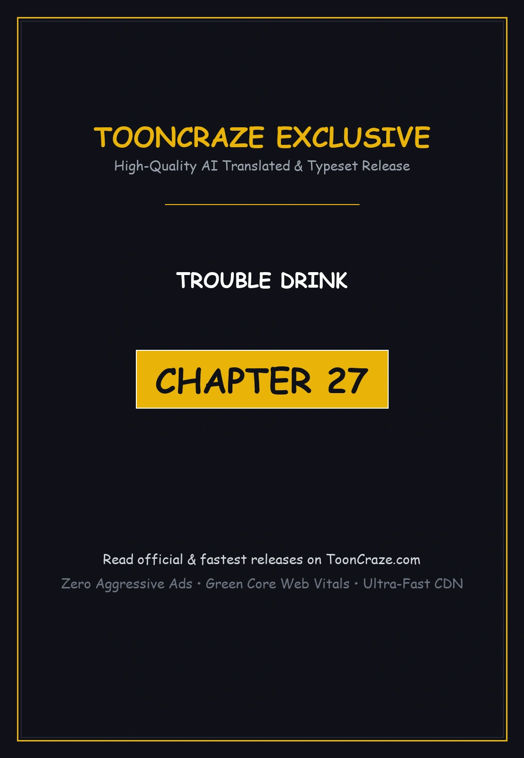 Trouble Drink Chapter 27 - Page 1