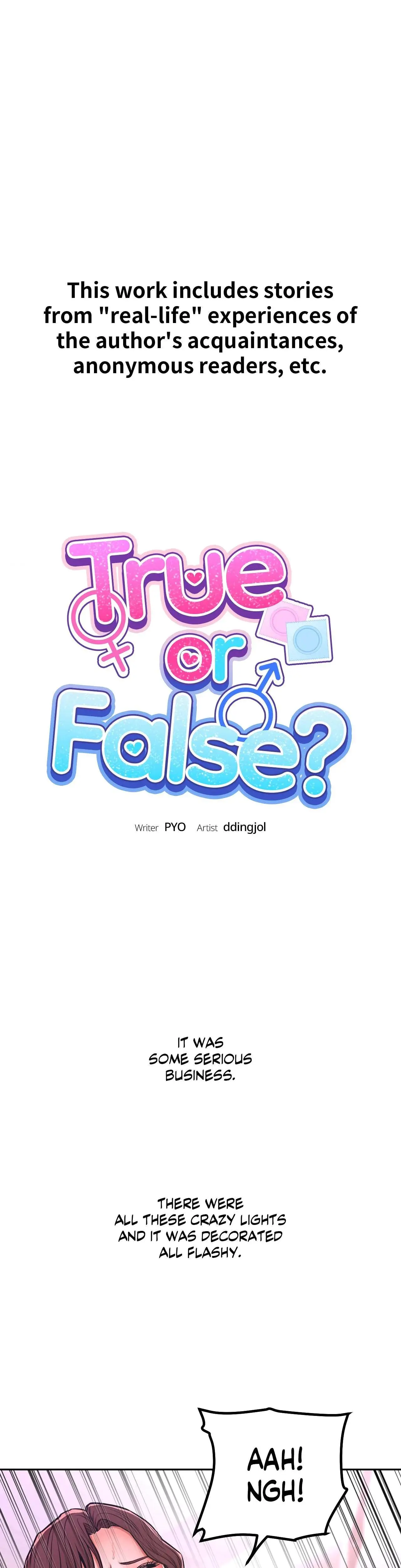 True Or False Chapter 10 - Page 1