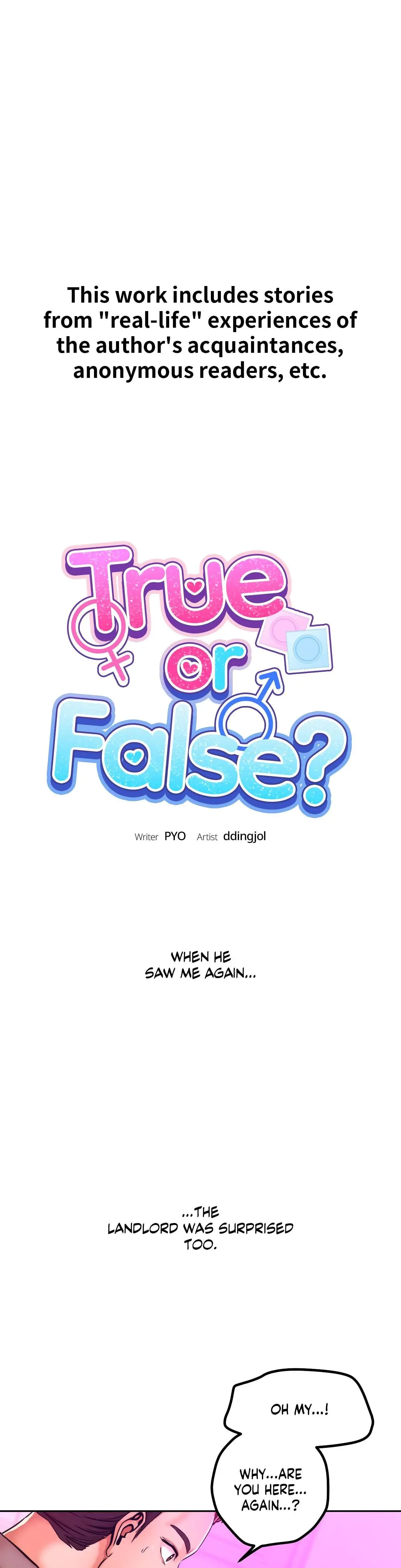 True Or False Chapter 11 - Page 1