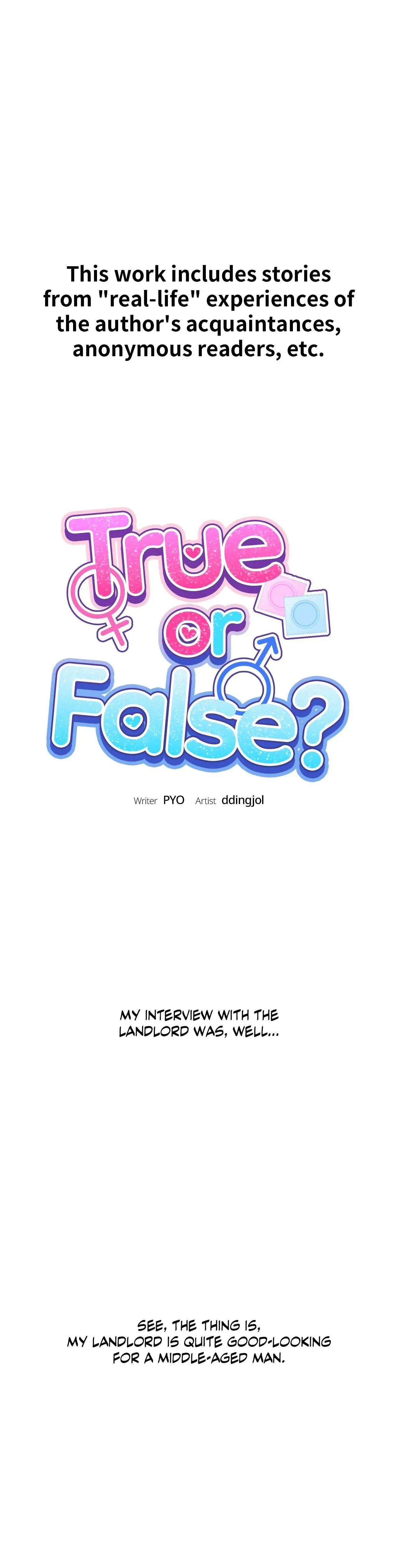 True Or False Chapter 12 - Page 1