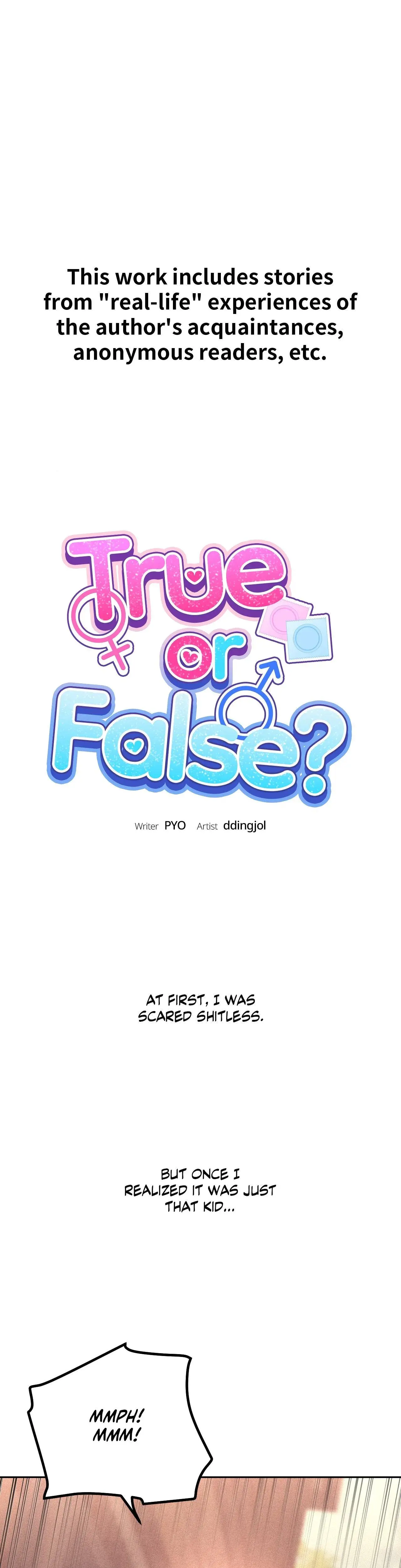 True Or False Chapter 122 - Page 1