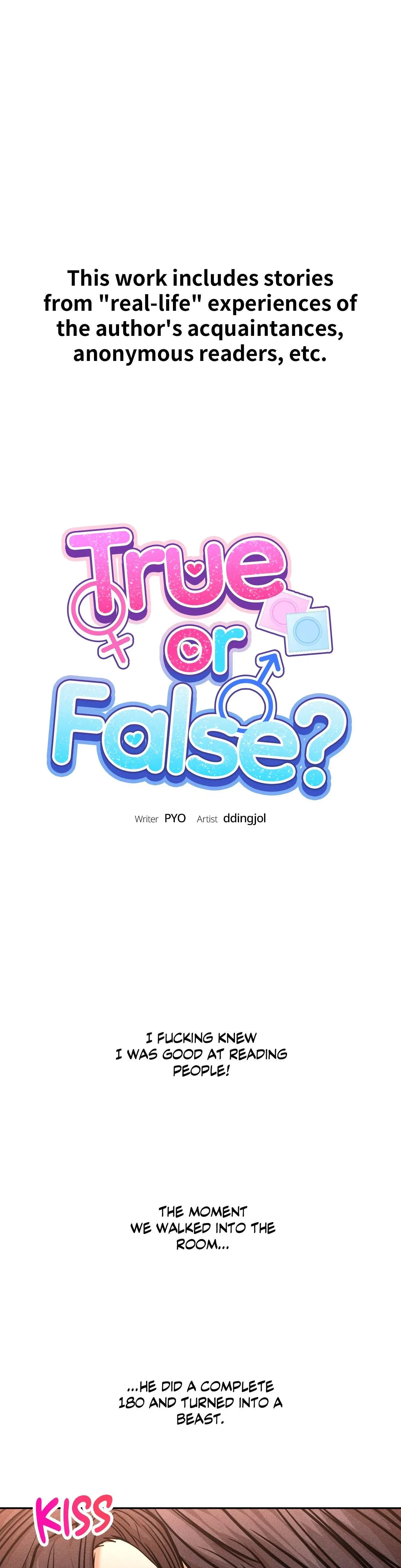 True Or False Chapter 129 - Page 1