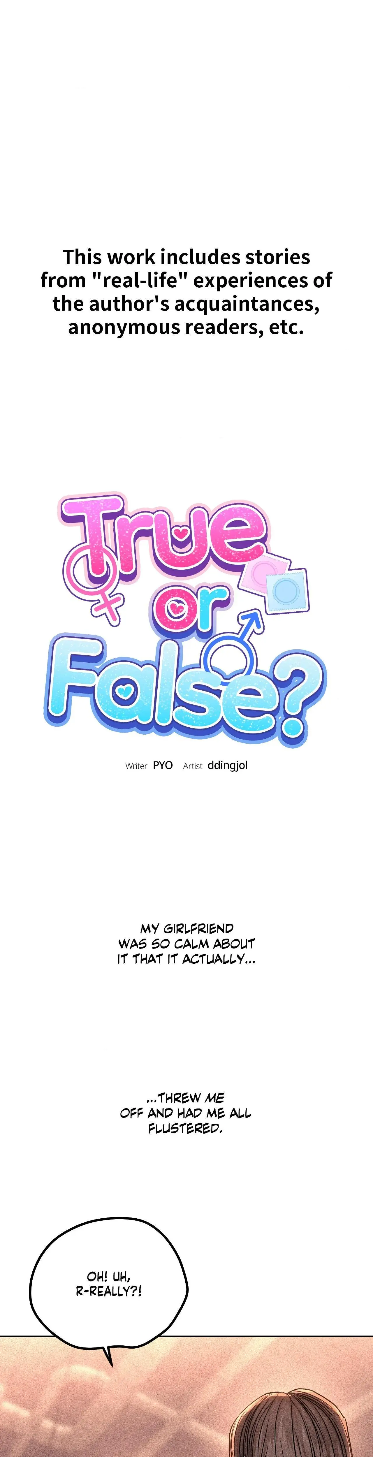 True Or False Chapter 137 - Page 1