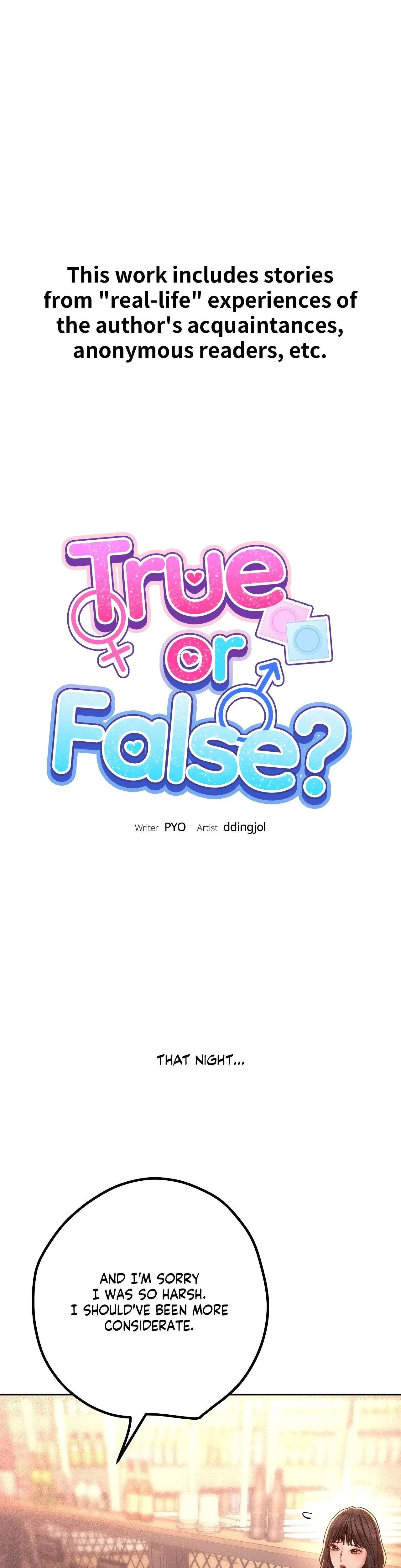 True Or False Chapter 145 - Page 1