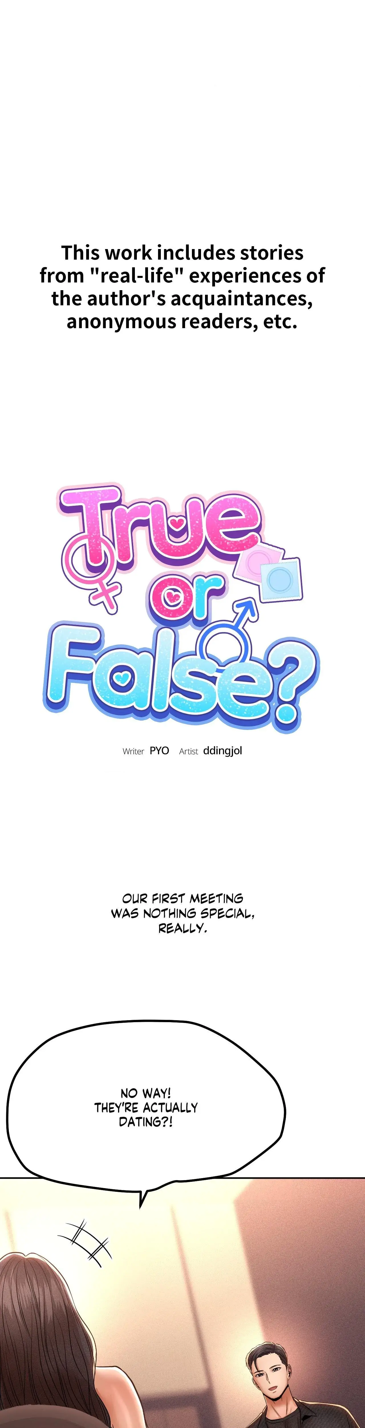 True Or False Chapter 148 - Page 1