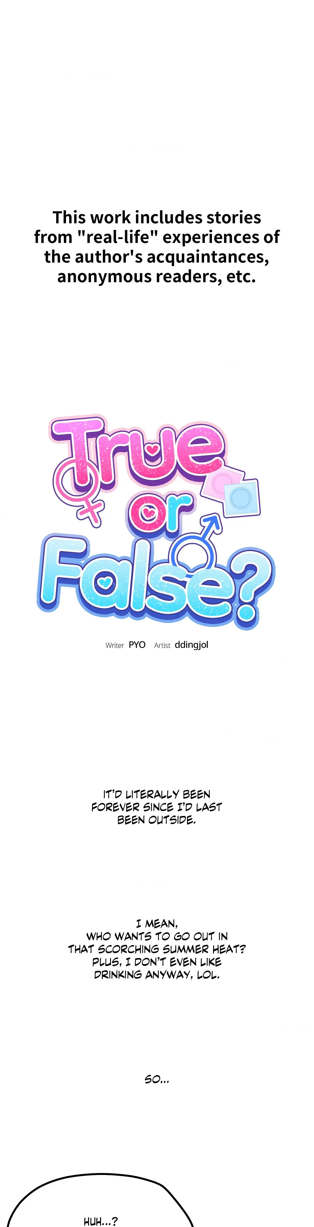 True Or False Chapter 156 - Page 1