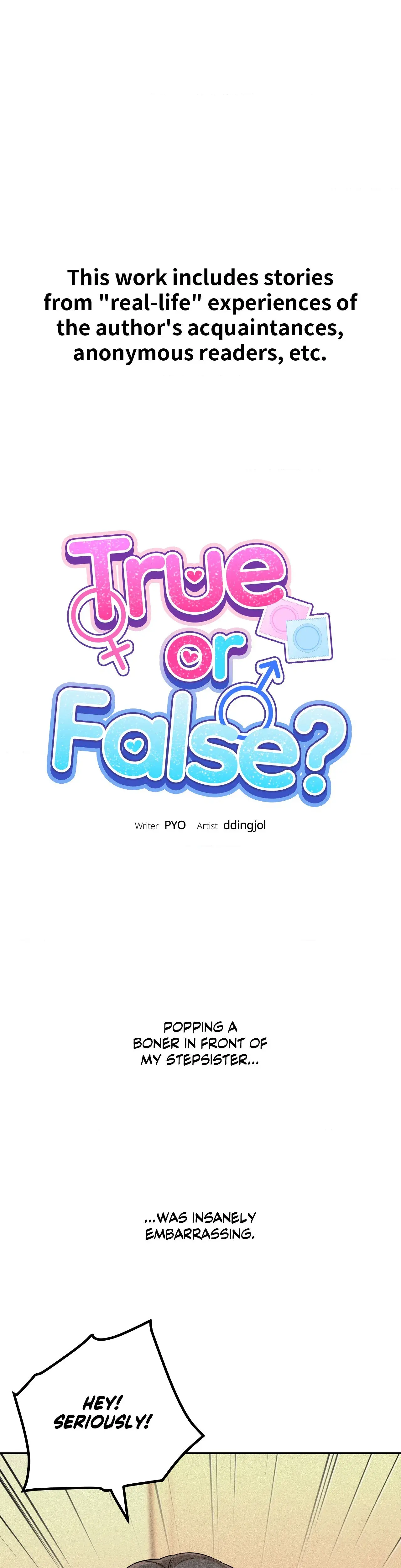 True Or False Chapter 157 - Page 1