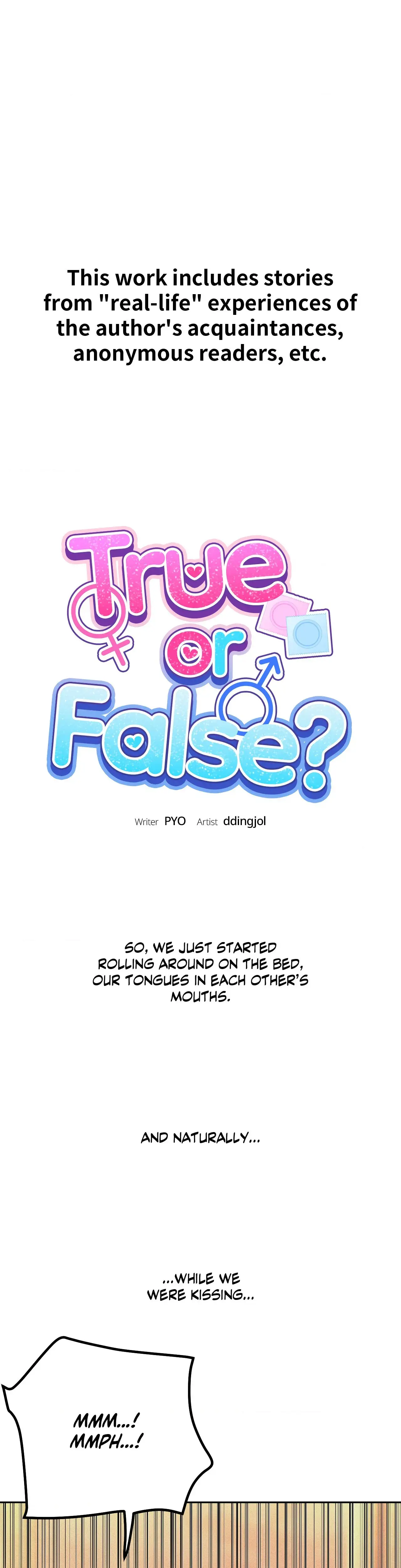 True Or False Chapter 158 - Page 1