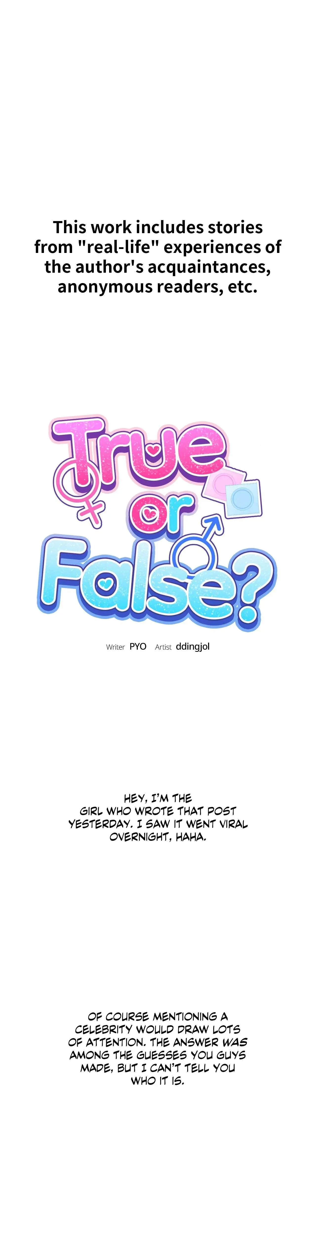True Or False Chapter 16 - Page 1