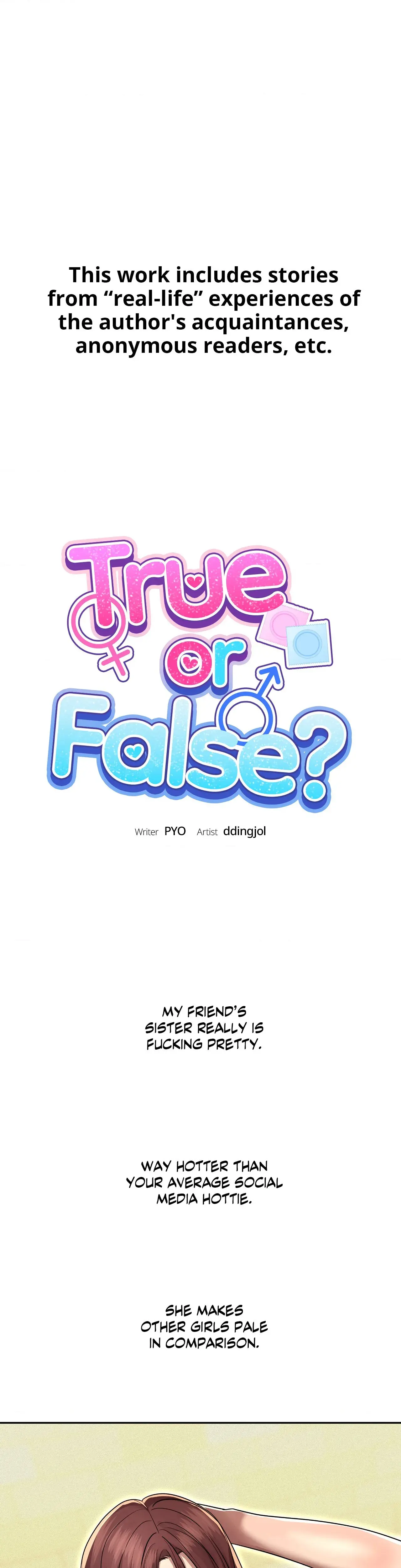 True Or False Chapter 167 - Page 1