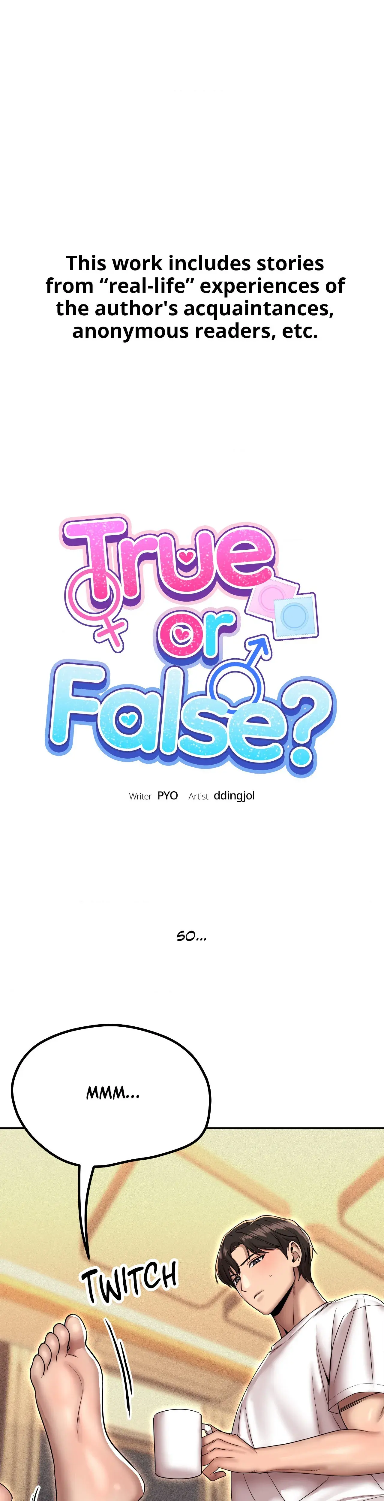 True Or False Chapter 168 - Page 1
