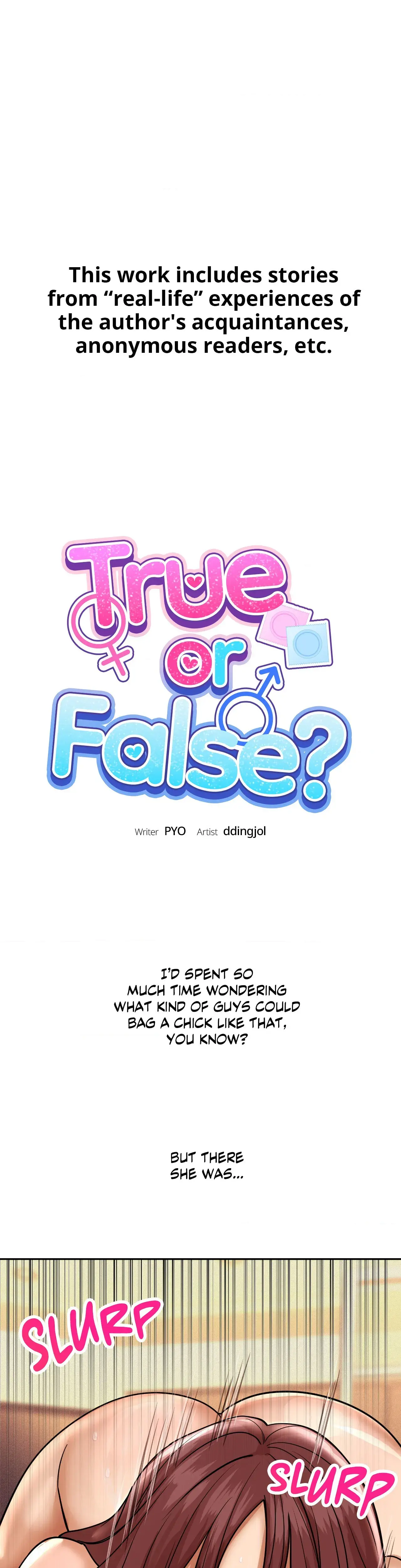 True Or False Chapter 169 - Page 1