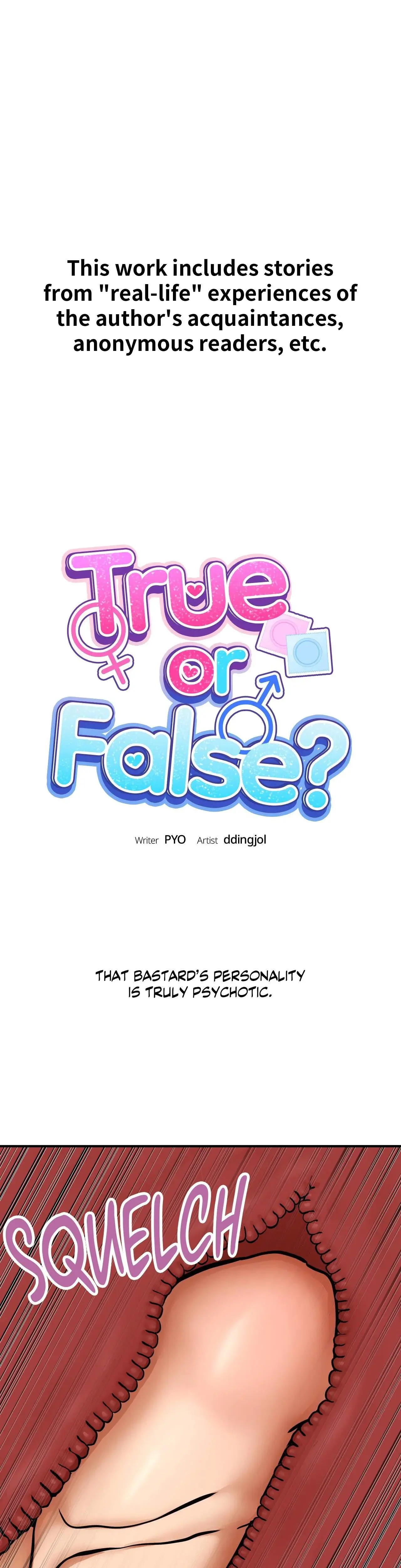 True Or False Chapter 18 - Page 1