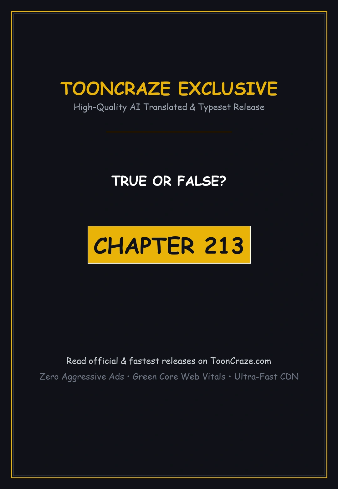 True Or False Chapter 213 - Page 1