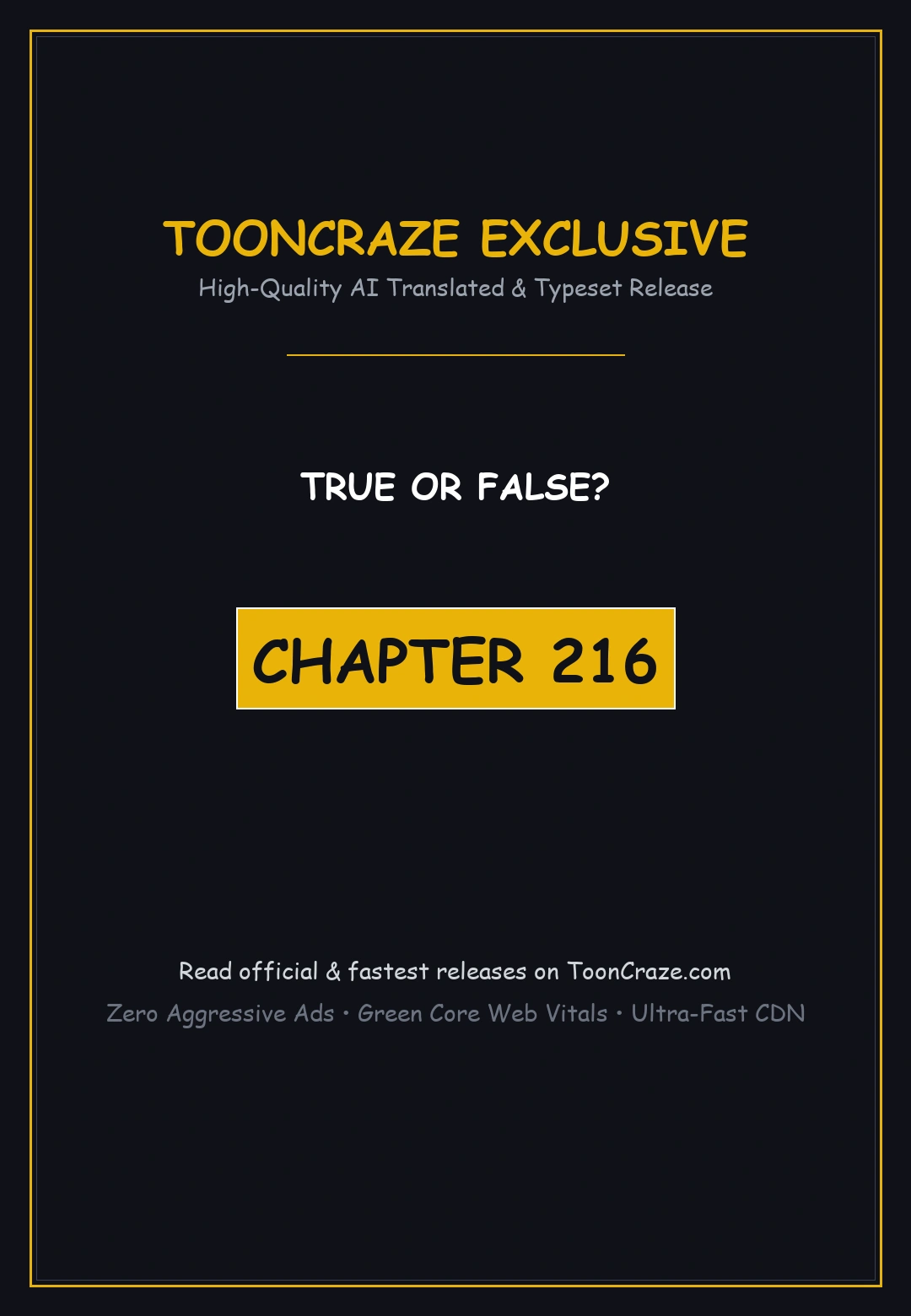 True Or False Chapter 216 - Page 1