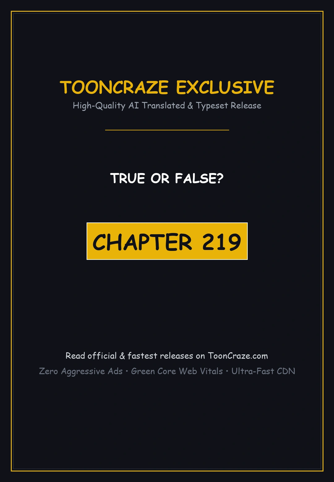 True Or False Chapter 219 - Page 1