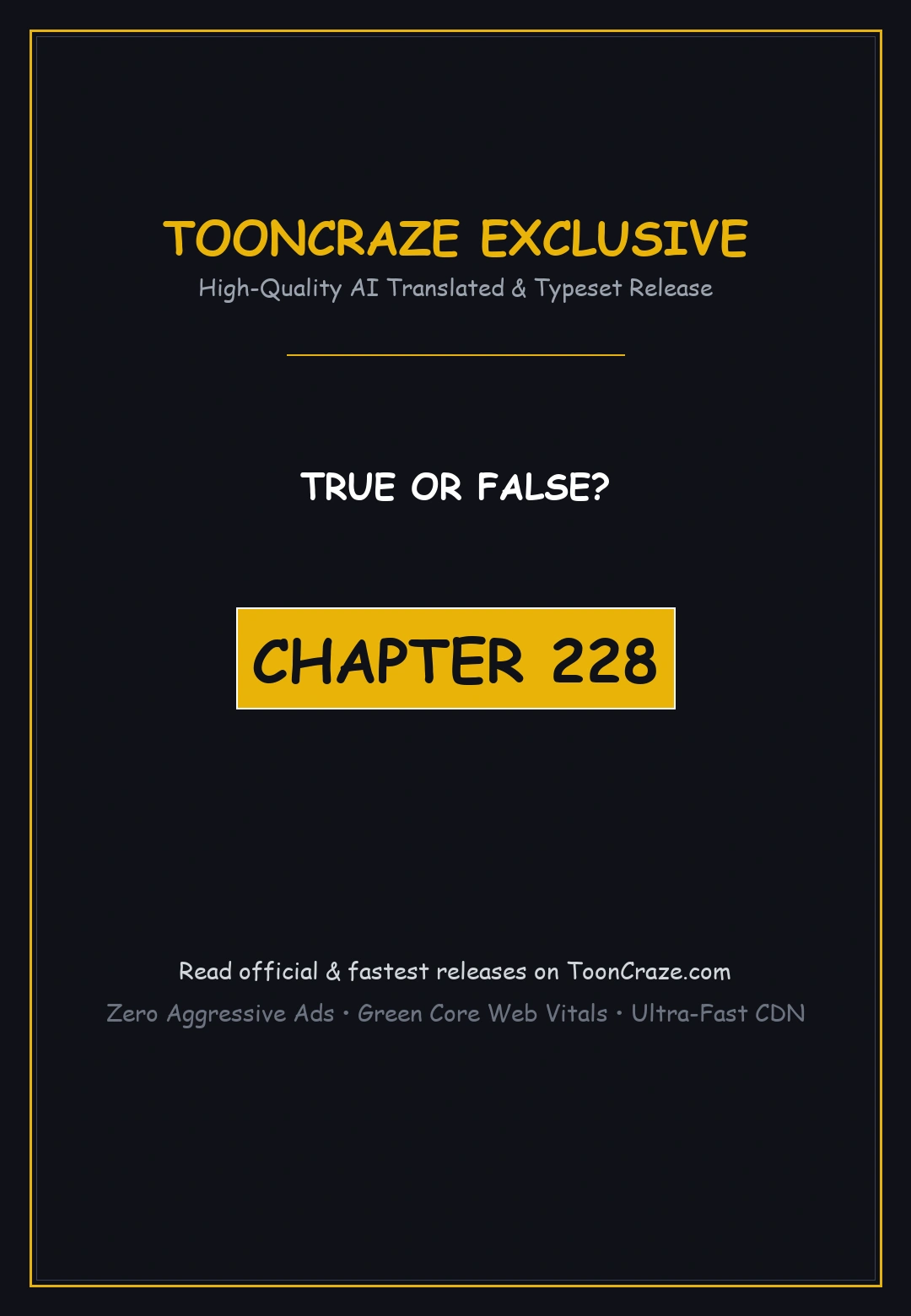 True Or False Chapter 228 - Page 1