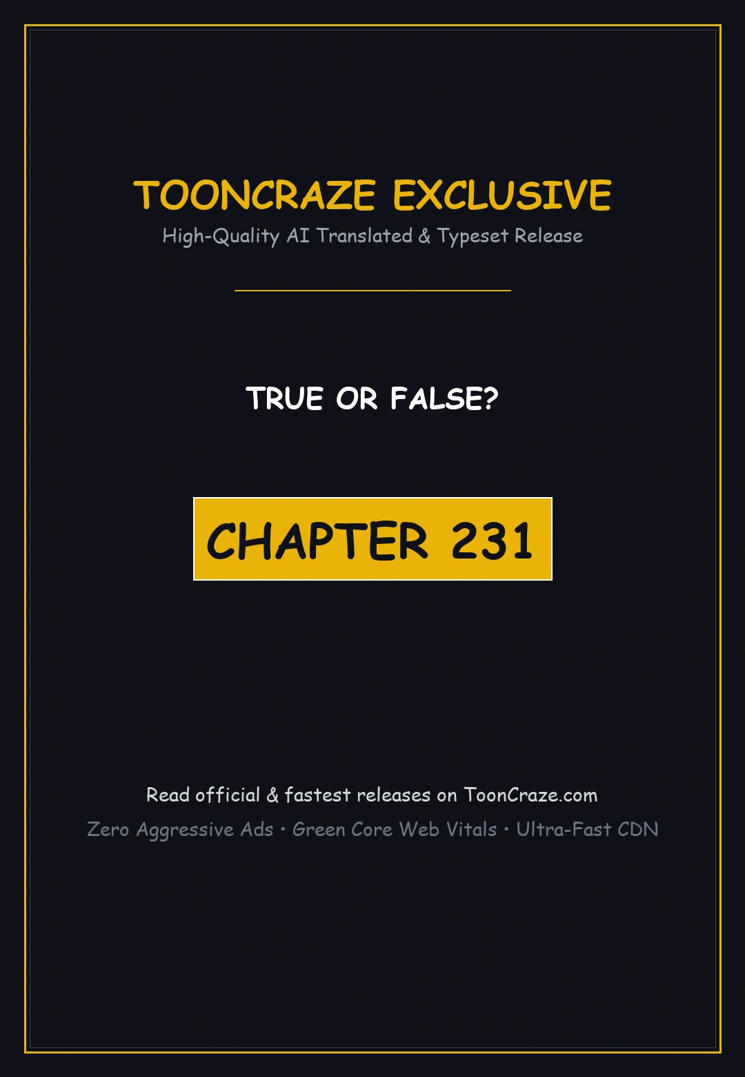 True Or False Chapter 231 - Page 1
