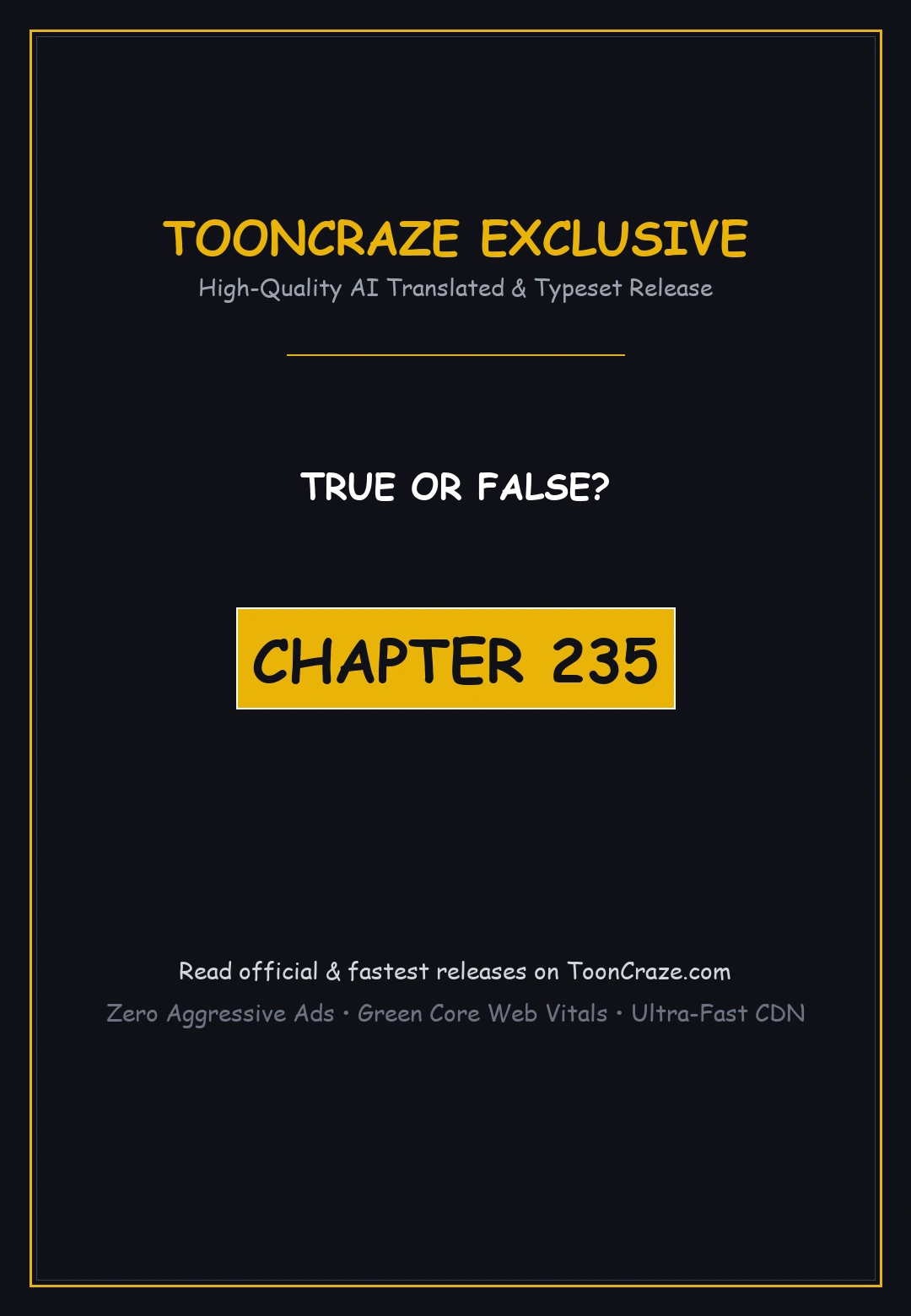 True Or False Chapter 235 - Page 1