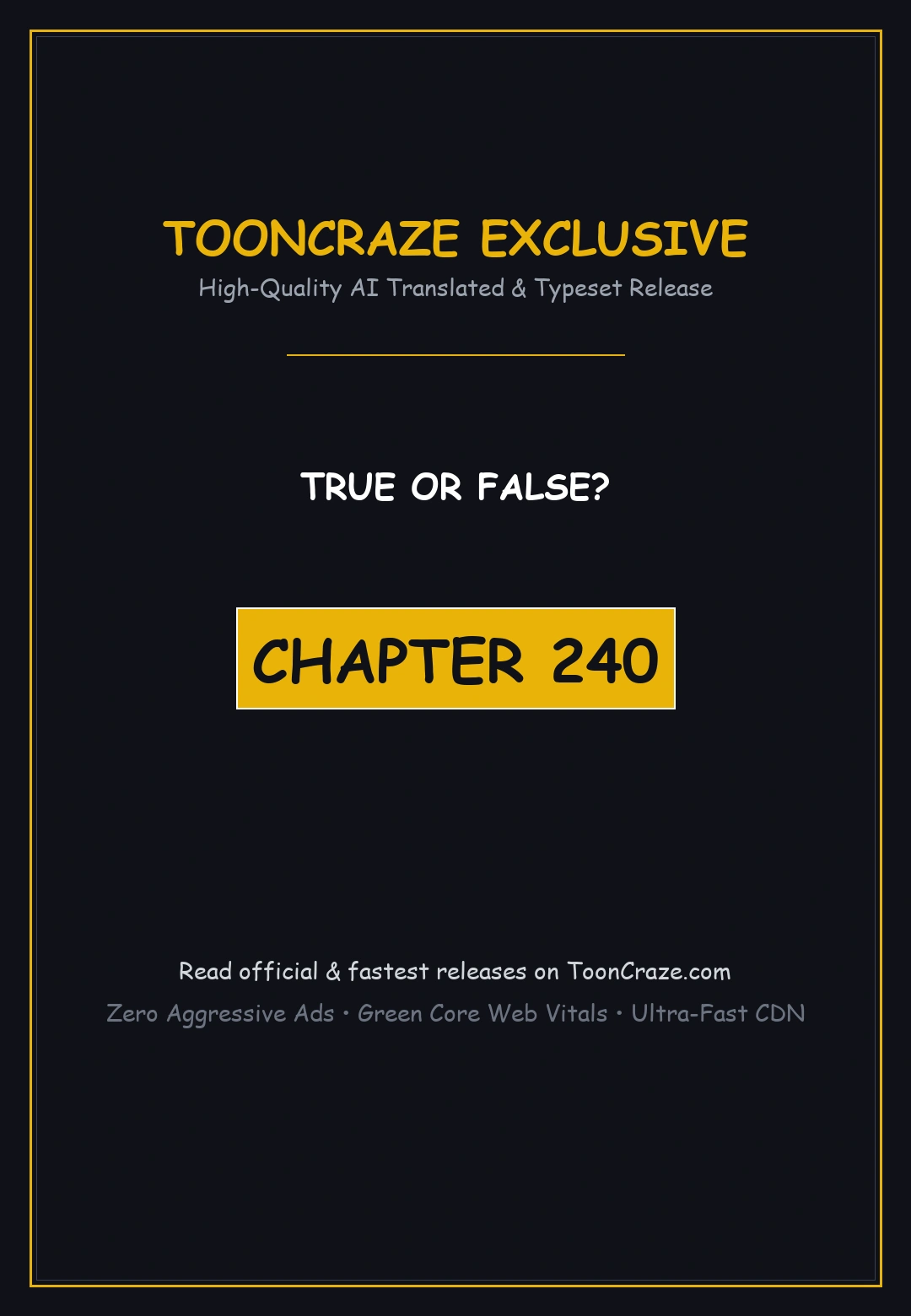 True Or False Chapter 240 - Page 1