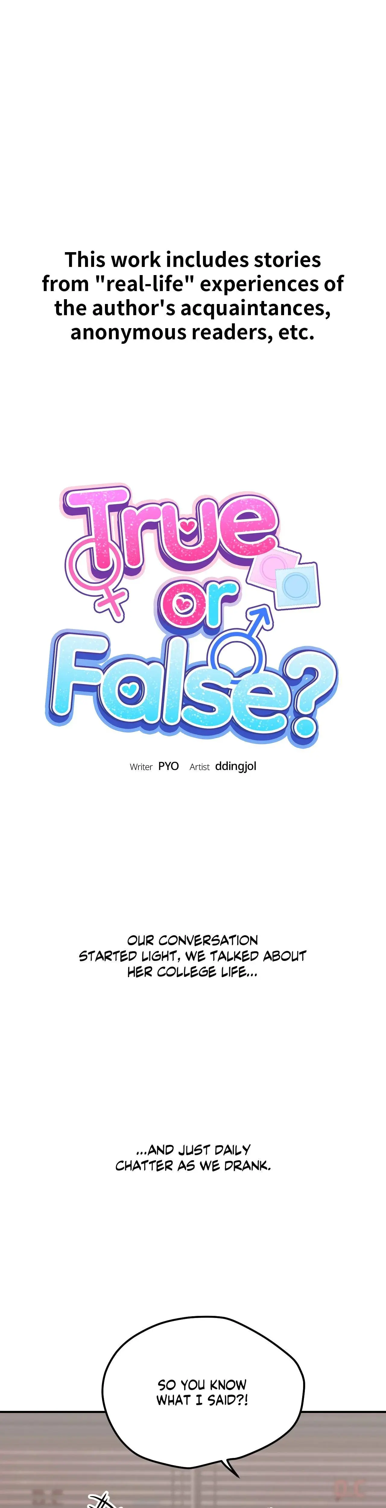 True Or False Chapter 28 - Page 1