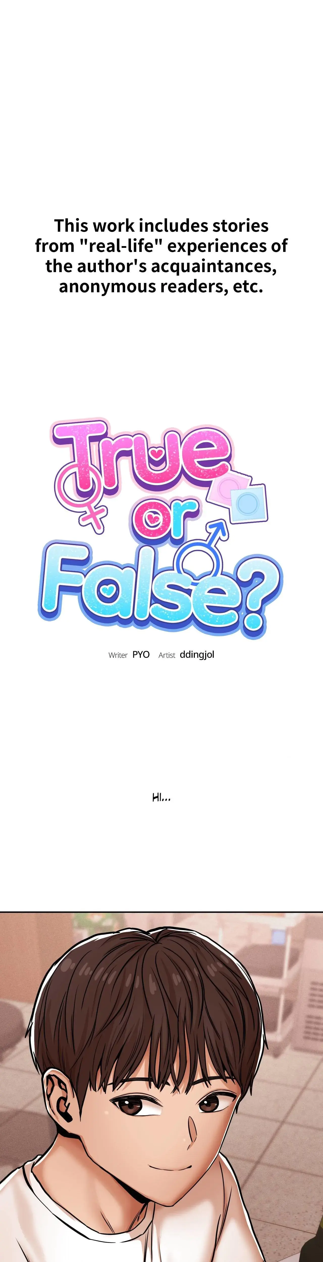 True Or False Chapter 3 - Page 1
