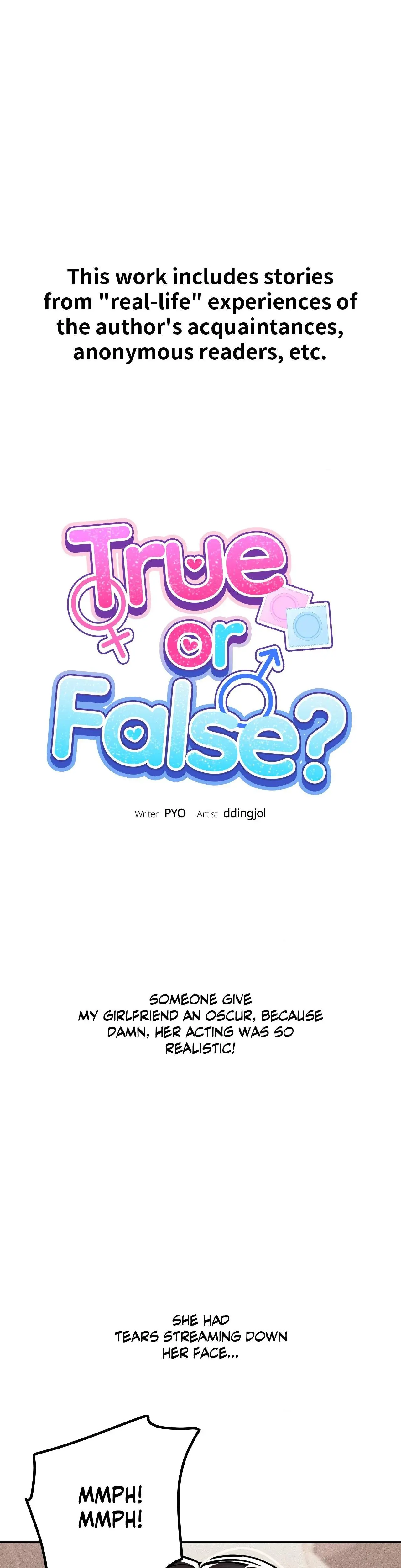 True Or False Chapter 34 - Page 1