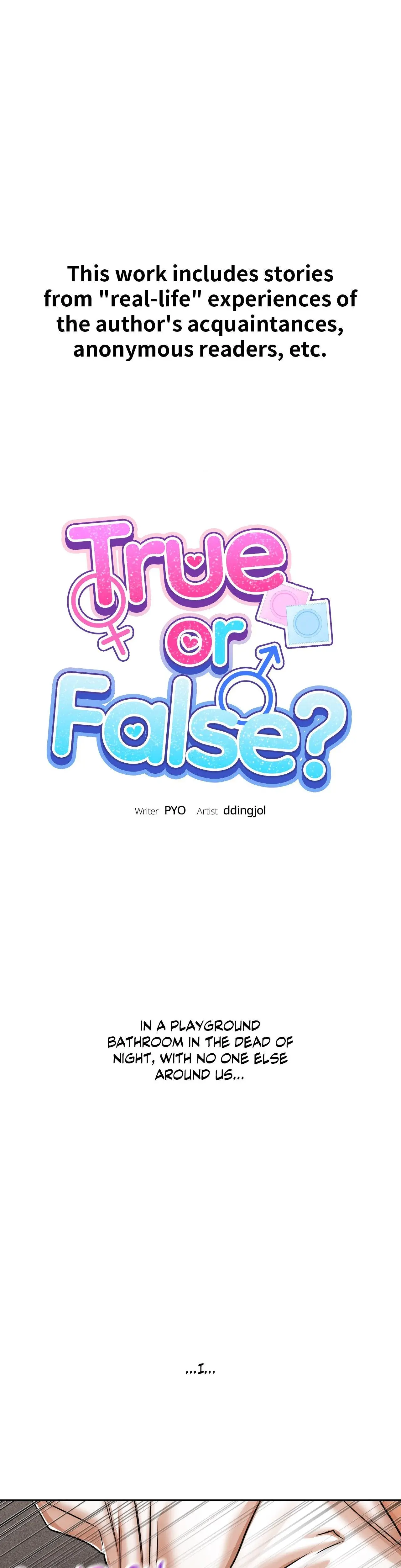 True Or False Chapter 35 - Page 1