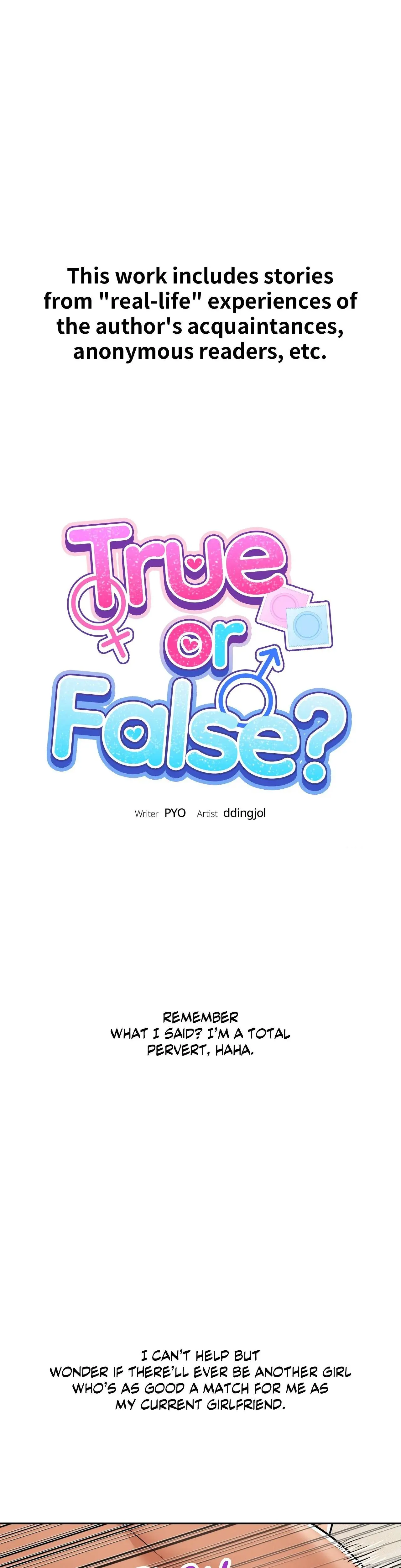 True Or False Chapter 36 - Page 1
