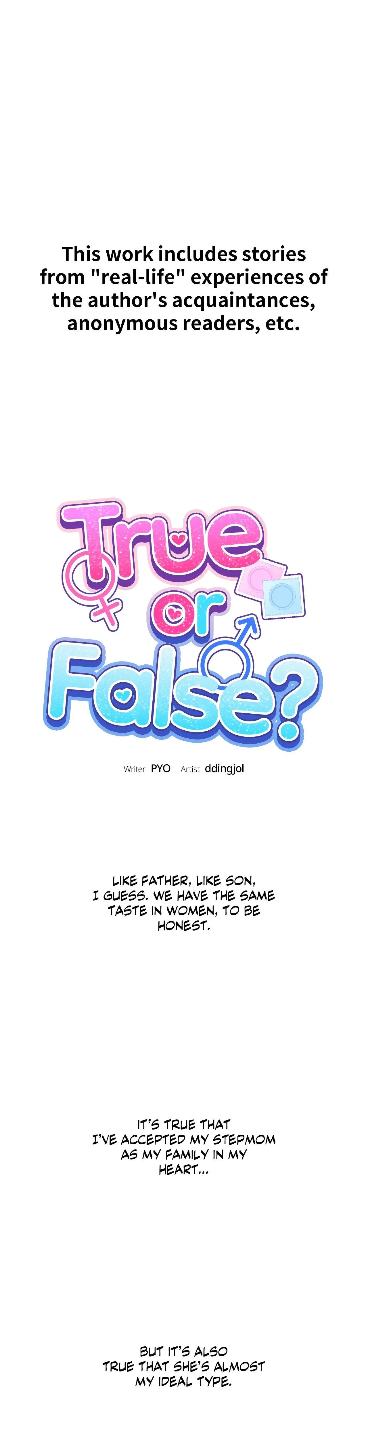 True Or False Chapter 38 - Page 1