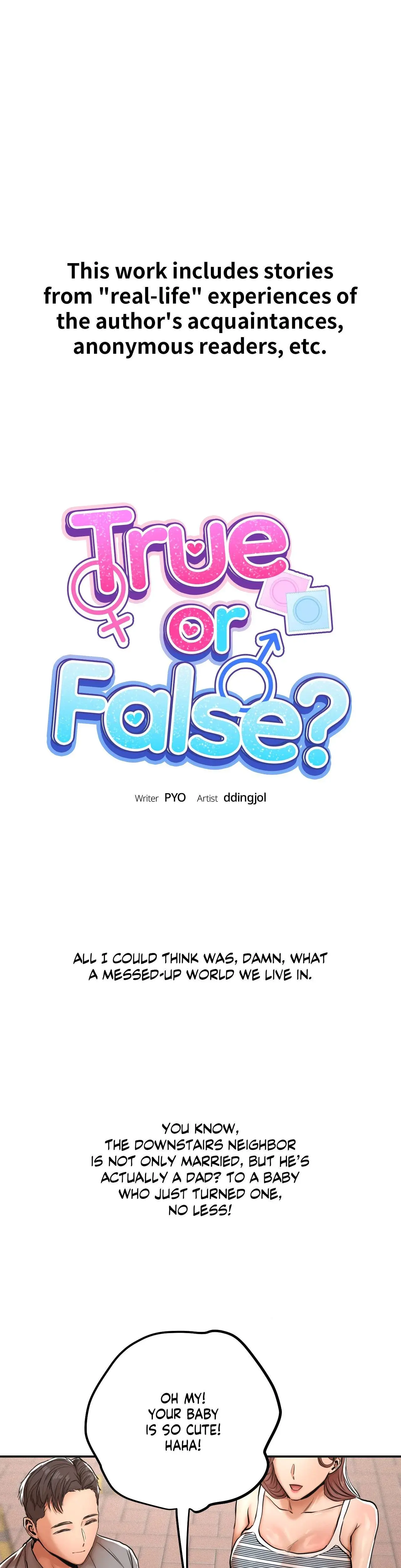 True Or False Chapter 40 - Page 1