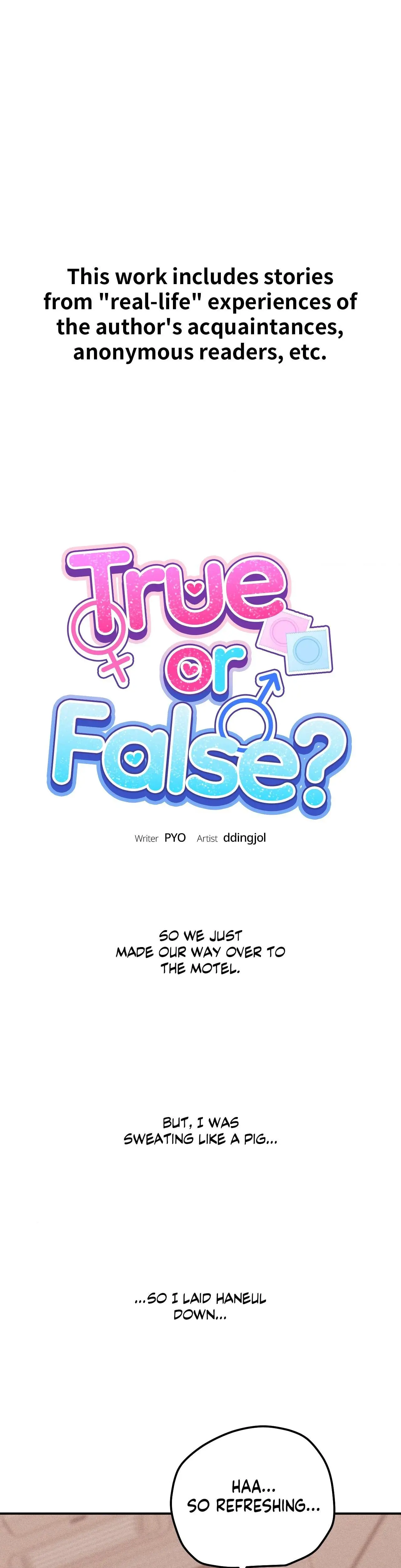 True Or False Chapter 44 - Page 1