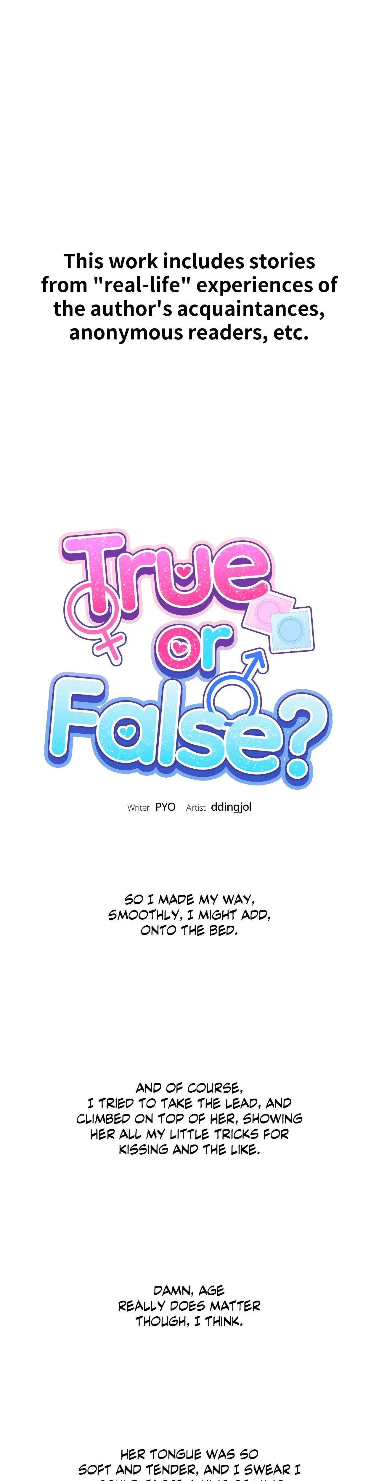 True Or False Chapter 45 - Page 1