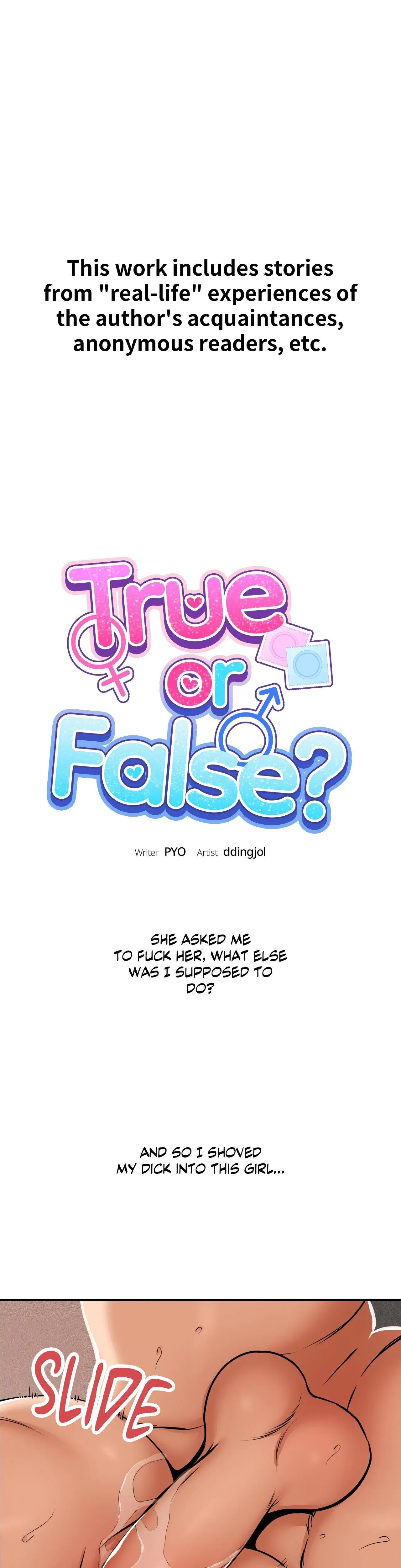 True Or False Chapter 46 - Page 1
