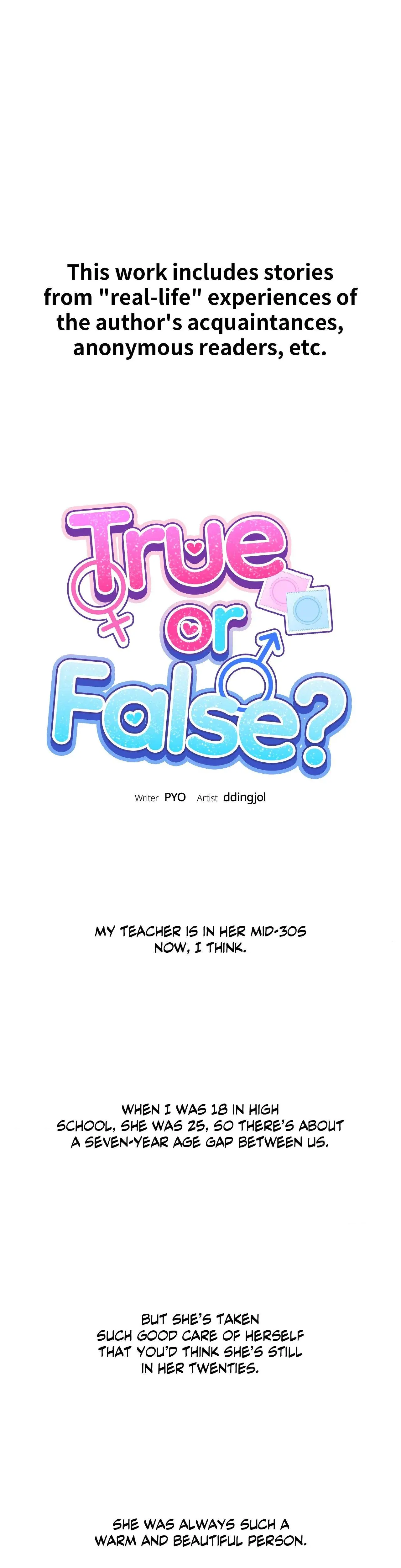 True Or False Chapter 48 - Page 1