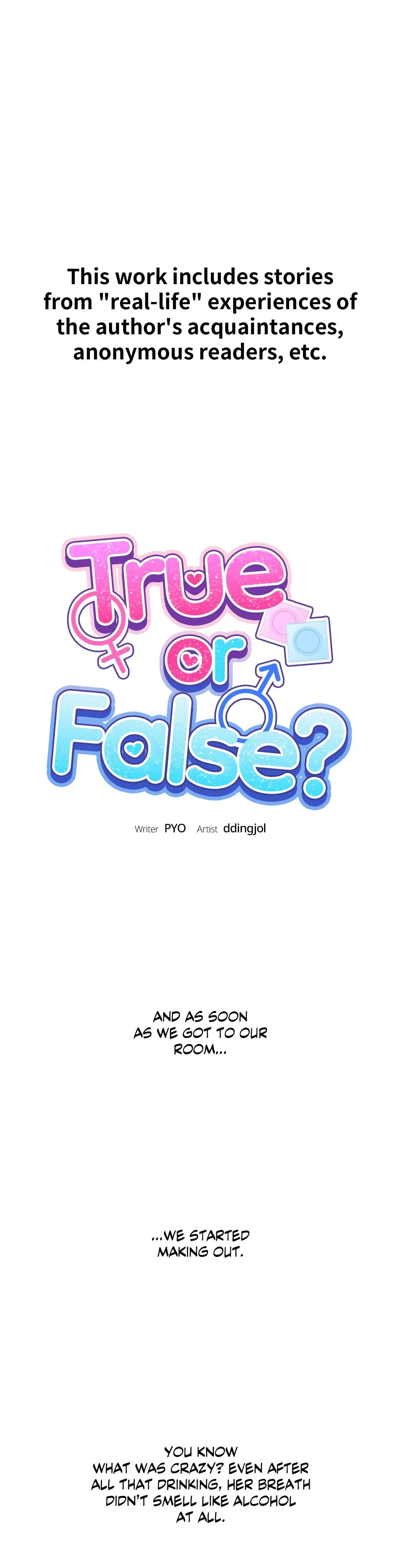 True Or False Chapter 54 - Page 1