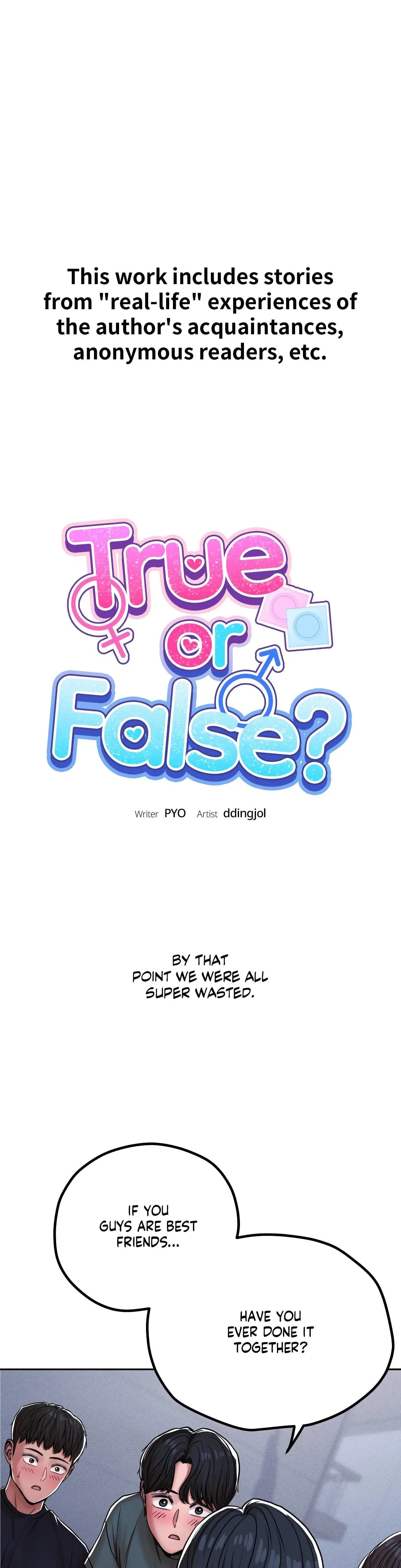 True Or False Chapter 6 - Page 1