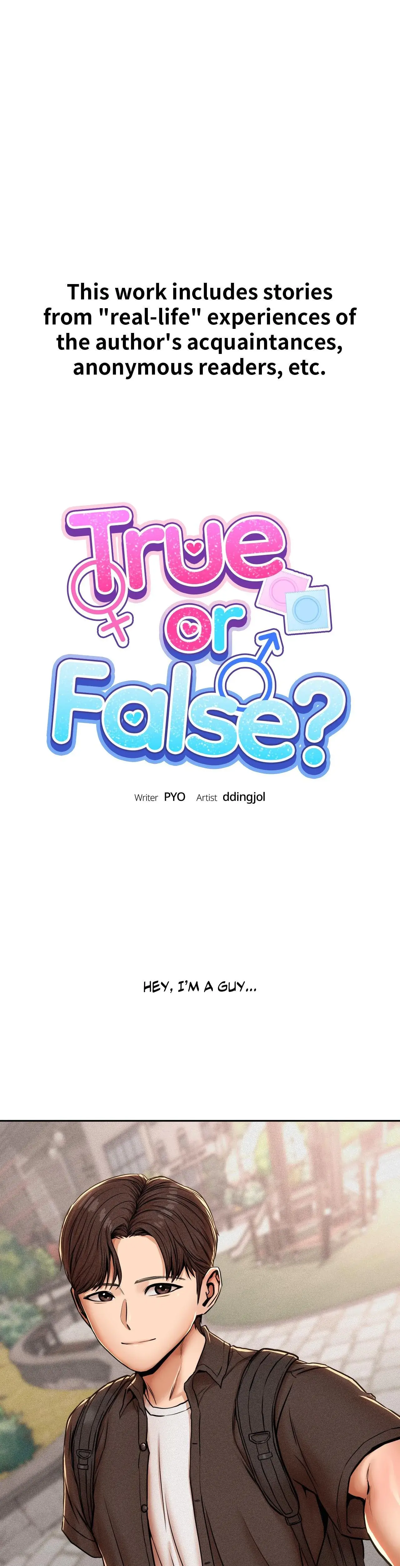 True Or False Chapter 62 - Page 1