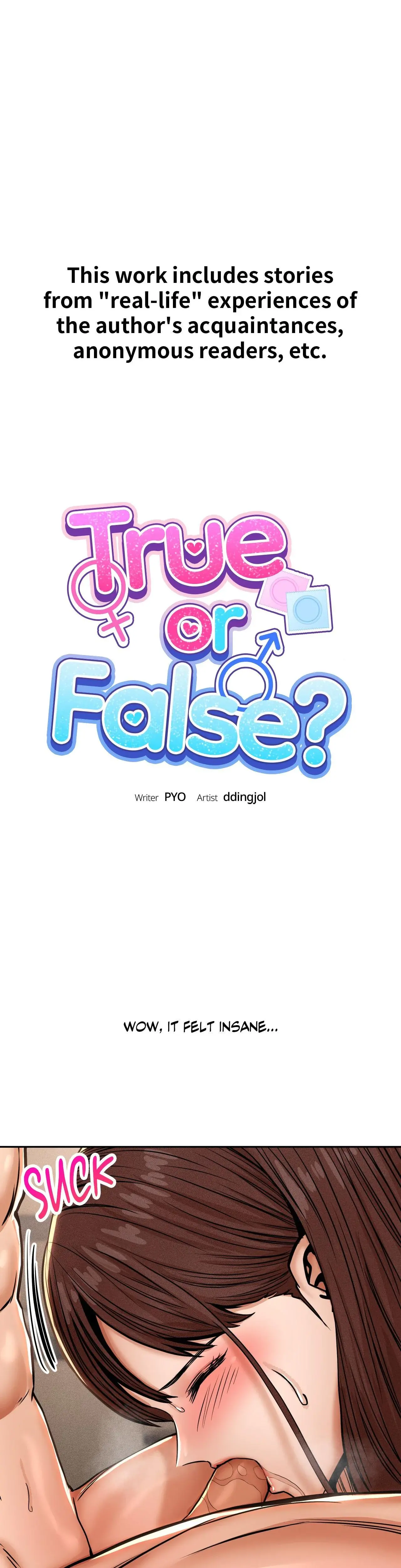 True Or False Chapter 66 - Page 1
