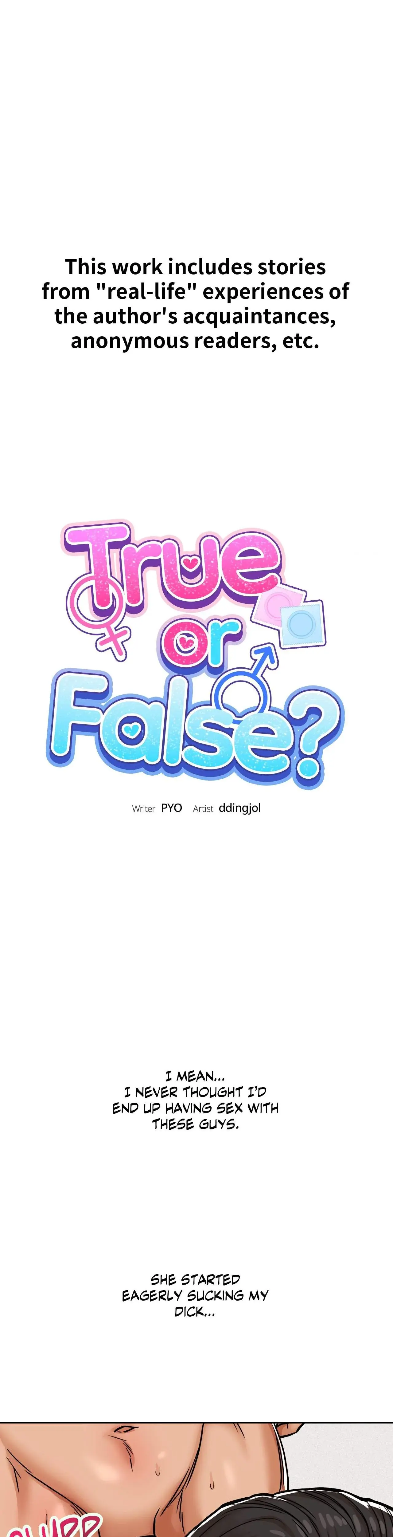 True Or False Chapter 7 - Page 1